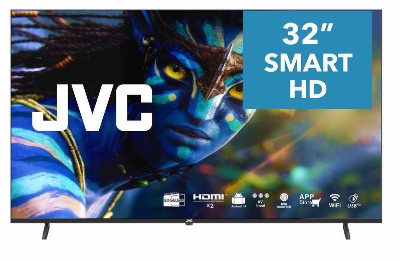 JVC 32" N750 HD Smart LED TV