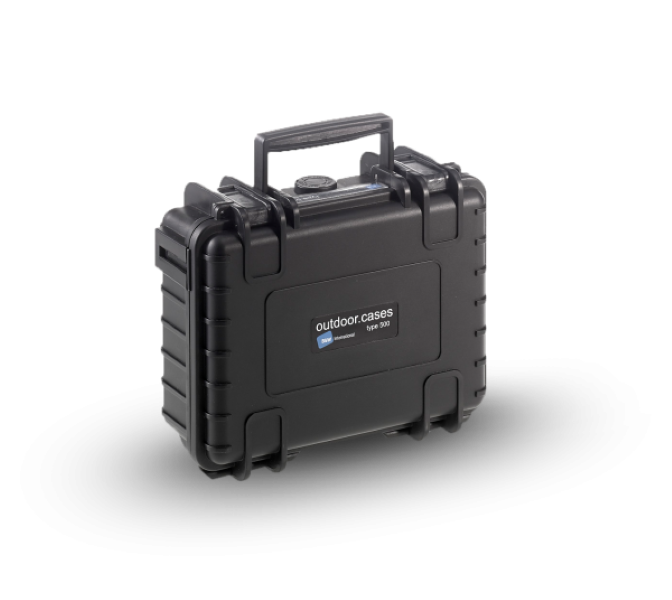 B&amp;W Intl. Case Type 500 with Foam Insert (Black)