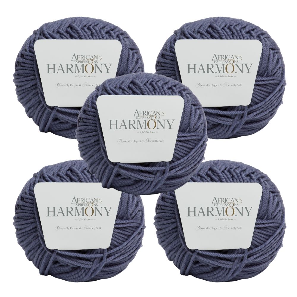 Merino Wool Yarn - Harmony ( 5 x 50 g pack) | Shop Today. Get it ...