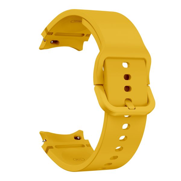 Stitched Strap Compatible with Samsung Galaxy Watch 4/5/6/7/7FE - Orange