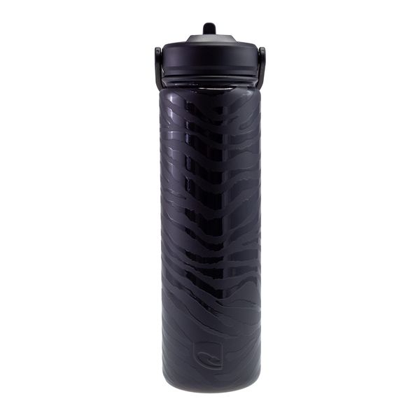 Lizzard Printed Flask 650ml with straw flip lid