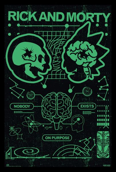 Rick And Morty (Nobody Exist On Purpose) Poster image