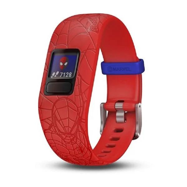 Garmin Vivofit Junior 2 Fitness Tracker (Adjustable) - Marvel Spider-Man Red