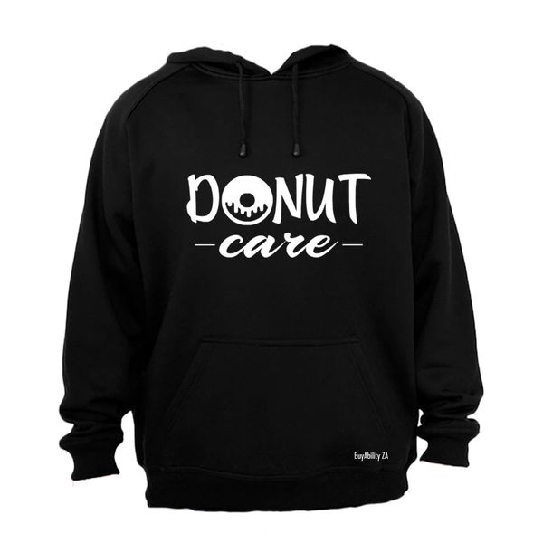 Donut Care - Mens - Hoodie - Grey