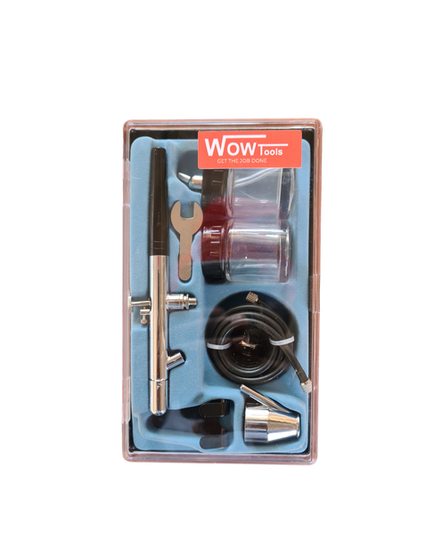 Wow Tools - Air Brush Kit with 2 Bowls and Hose