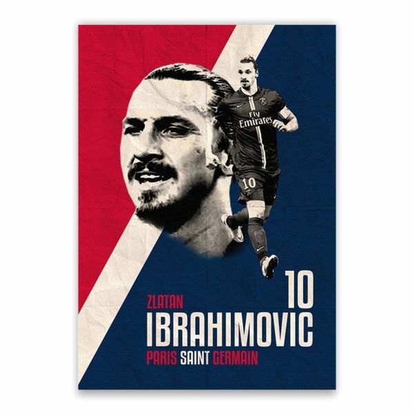 Zlatan Ibrahimovic 10 Poster - A1