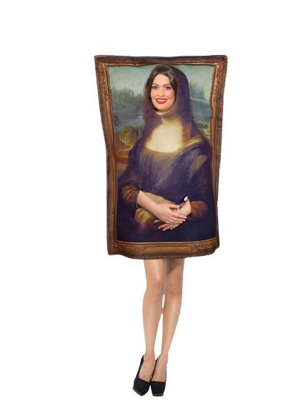 Halloween-Mona Lisa Artwork Themed - Dress up