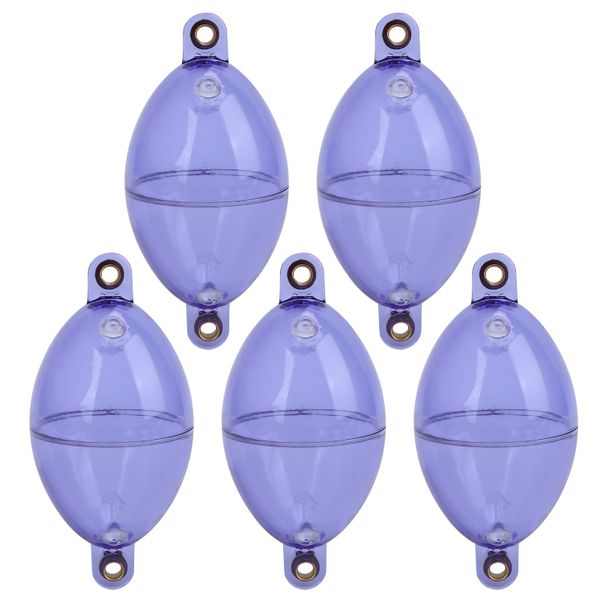 5 Pieces Purple Bubble Sea Fishing Floats