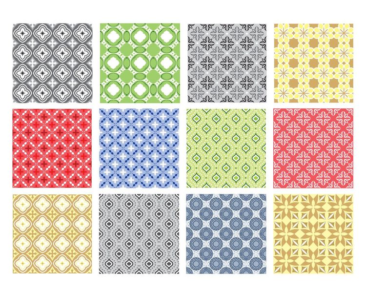 Fantastick - 20cm Italian Mix Vinyl Wall Tiles - Batch 1