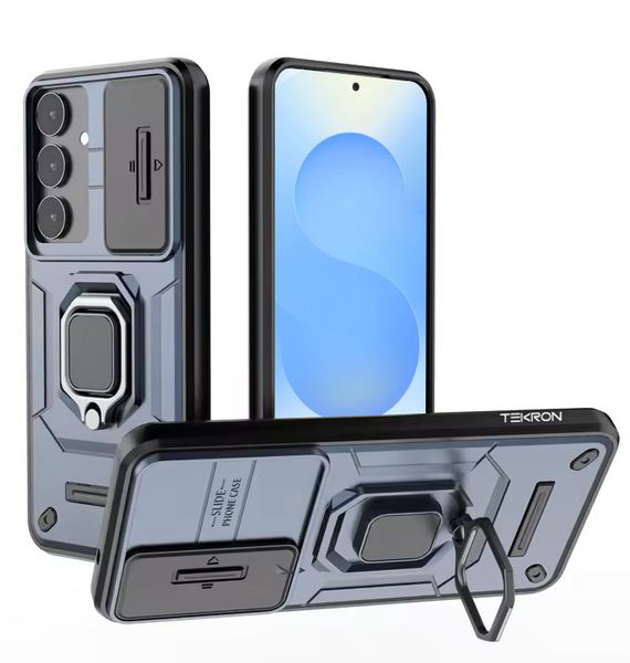TEKRON Warrior Hybrid Protective Shockproof Case for Samsung Galaxy S25