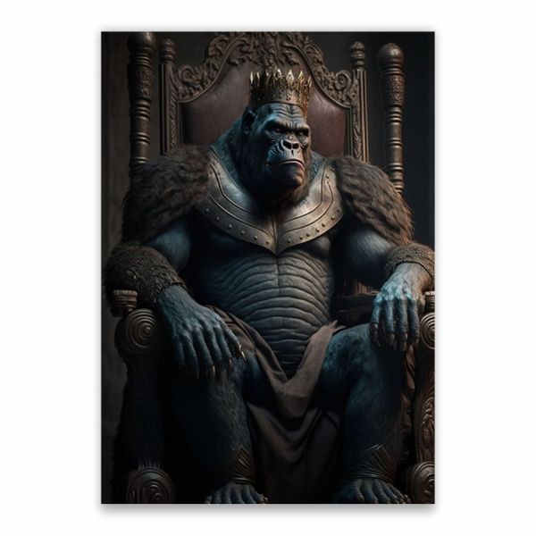 The Gorilla King Poster - A1