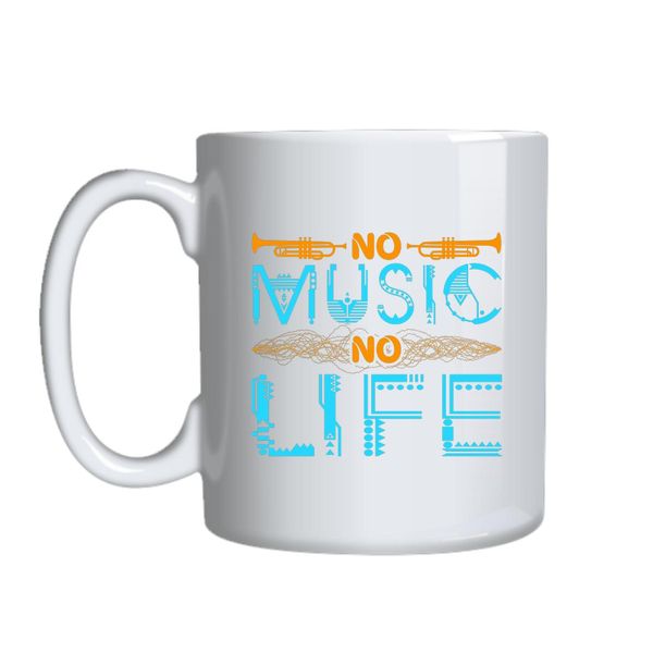 No Music No Life Mug Gift Idea 146