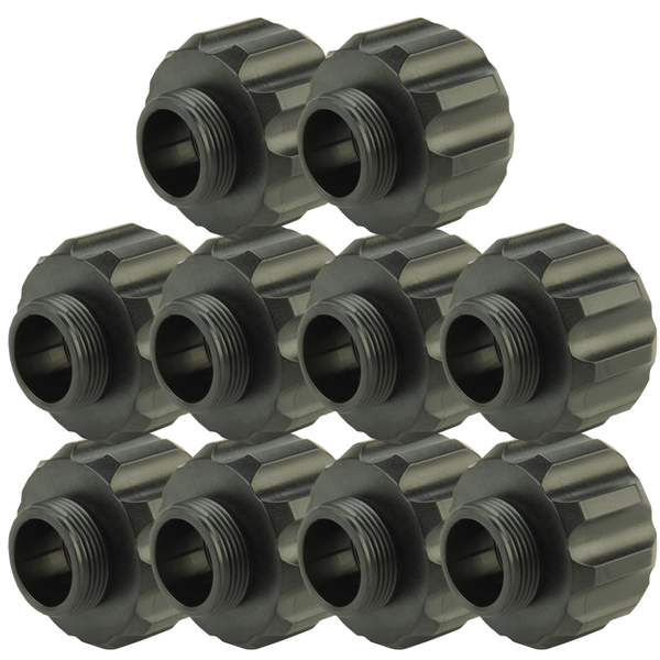 10 Shrub Adapters for Female Nozzles With Male Thread 1/2" PFSA