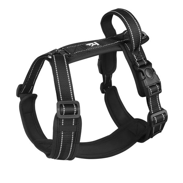 No Pull Dog Harness, Reflective Comfortable Vest Harness with Handle