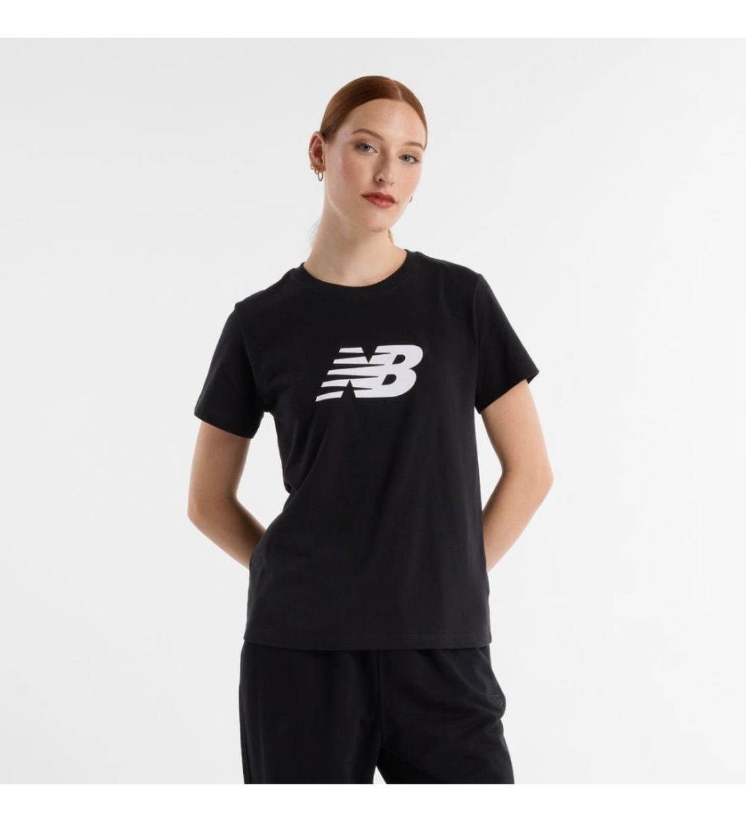 New Balance Women's NB Sport Logo Tee - Black