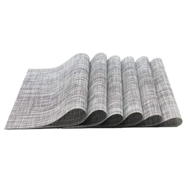 Decor Home Dining Room Woven Heat Insulation Placemat - 45cm - Set of 6