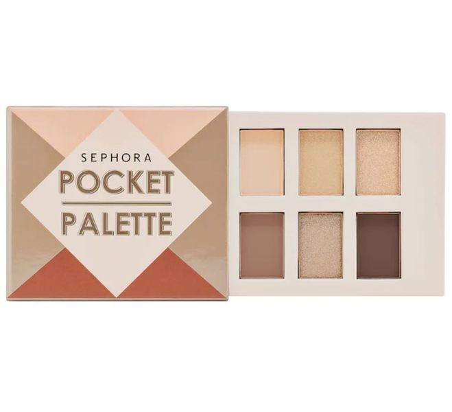 Sephora - Mini Pocket Palette Eyeshadow Palette (Cool Brown)