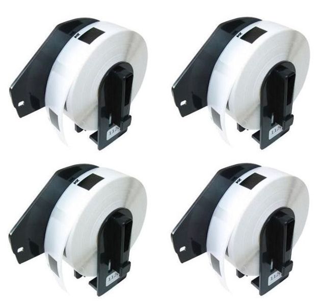Compatible Brother DK 11204 Multi Purpose Labels (17mm x 54mm) x 4