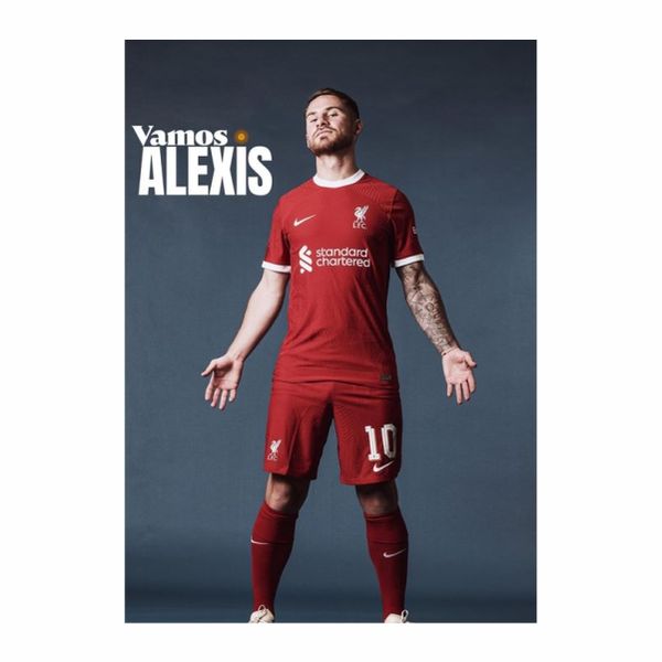 Vamos Alexis Liverpool Poster - A1