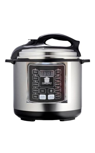 silver Stainless steel Electric Pressure Cooker