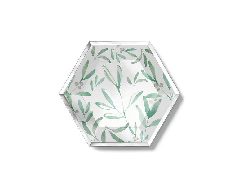 Luxury Hot Foiled Party Plates