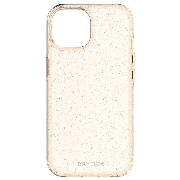 Body Glove for Apple iPhone 15 Glitter2 Case - Clear / Rose Gold