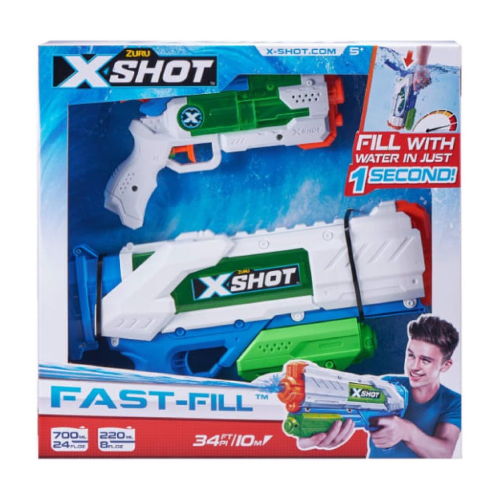 x-shot-water-fast-fill-skins-hyperload-water-blaster-by-zuru-for-ages-3