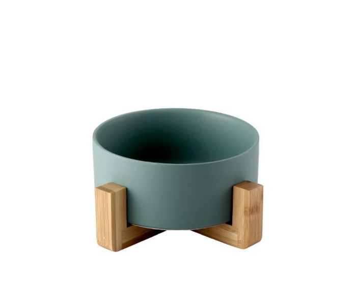 Ceramic Food and Water Bowl - Emerald