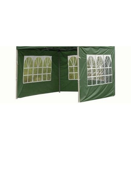 Gazebo Side Wall. 3mx3m. Green