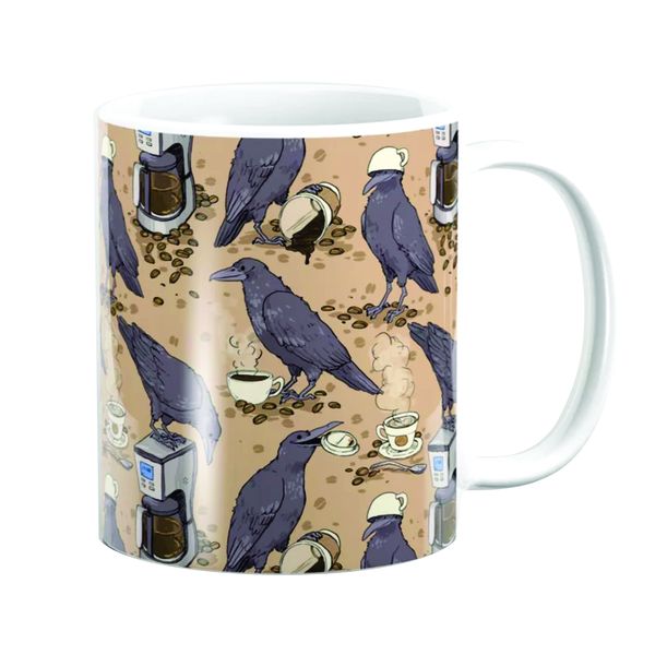 PepperSt Mug - Corvids &amp; Coffee