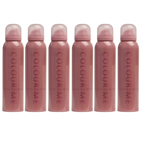 Colour Me Pink Body Spray Pack of 6