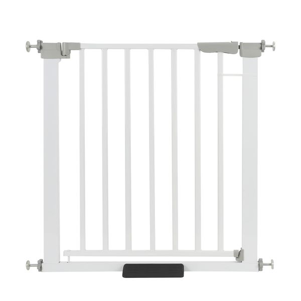 Baby Safety Gate Dog Gate with Tread Adjustable Easy to Install 76cm Height