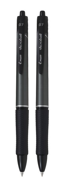 Pilot Acroball T Series Ballpoint Pen Pack of 2 - Black