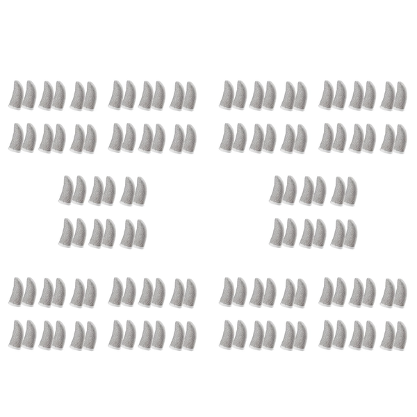 18-Pin Carbon Fiber Finger Sleeves White (120 Pieces)