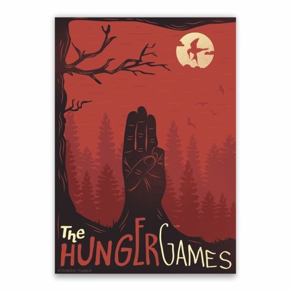 The Hunger Games Hand Signal Poster - A1