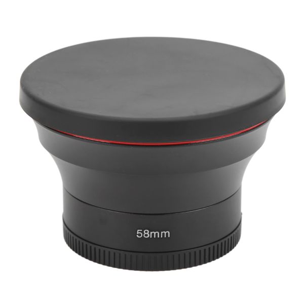 0.43X Wide Angle &amp; Macro Camera Lens 58mm