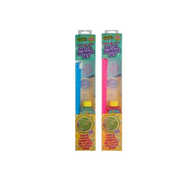 Mega Bubble Wand Set With Solution