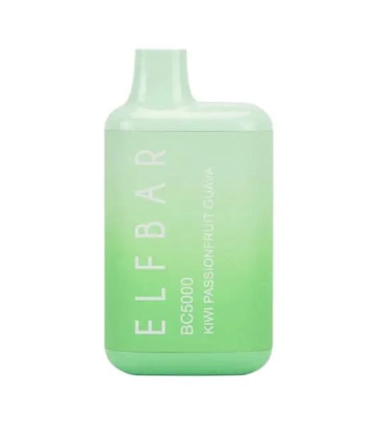 Elf Bar Disposable Vape Kiwi Pasion Fruit Guava 5000 puffs