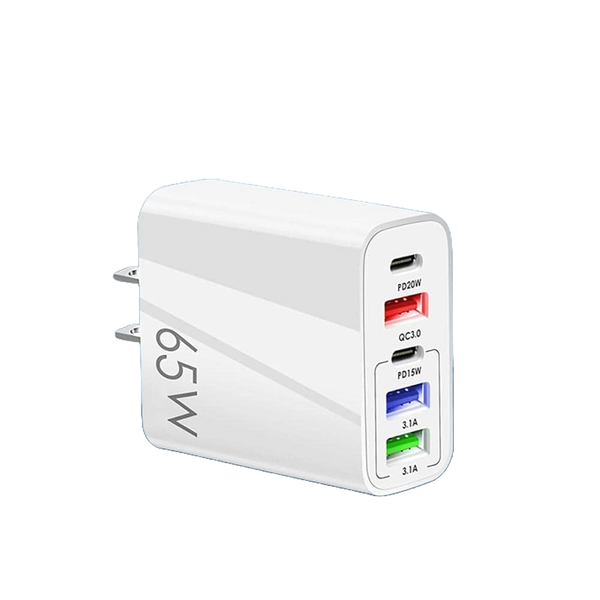 1pc 65W Multifunctional US Plug Fast Charger Head