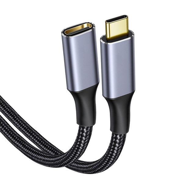 1.5M USB Type C 3.1 Gen2 M-F Extn Cable 10Gbps Video 4K 60Hz