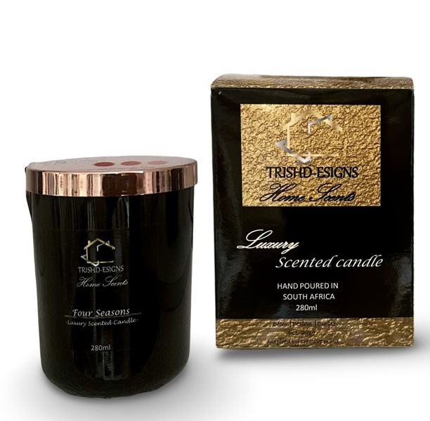 TRISHD-ESIGNS -Luxury Scented Candle-Four Seasons