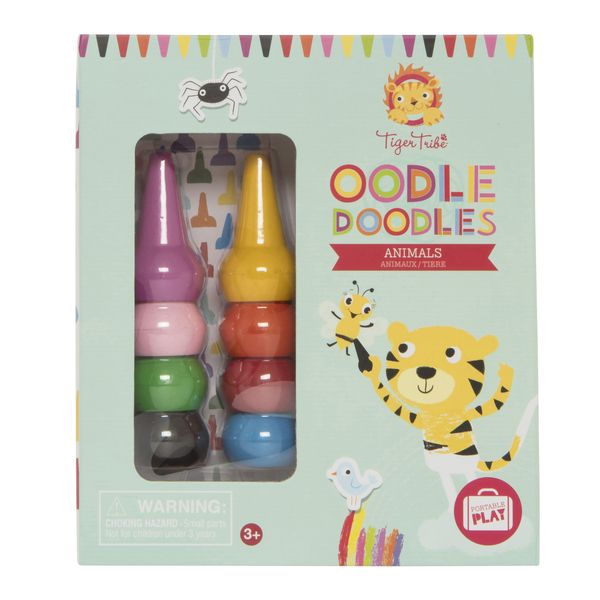 Tiger Tribe Oodle Doodles Crayon Set
