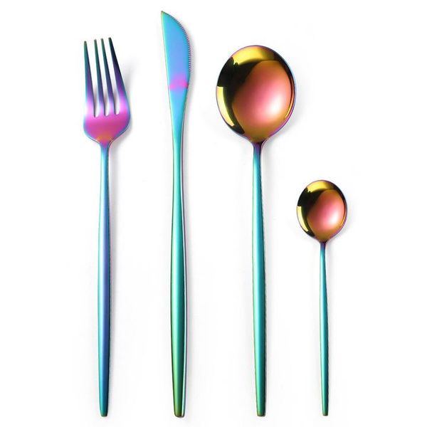 Cutlery Set - 24 piece - Iridescent