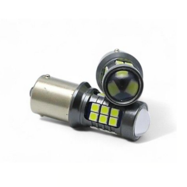 2Pcs Car Turn Signal Led Bulb 3030 27Smd 1156 &amp; Oms air freshener