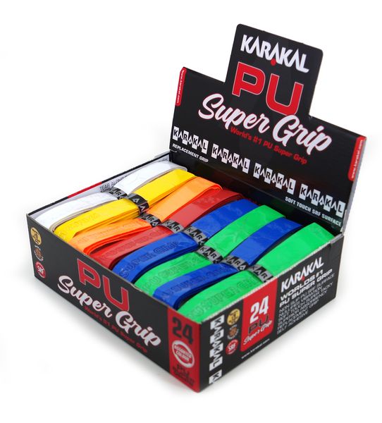 PU Super Grip Assorted - Box of 24 Grips