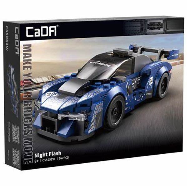 Cada 1:24 Free Wheel 162 Piece Night Flash