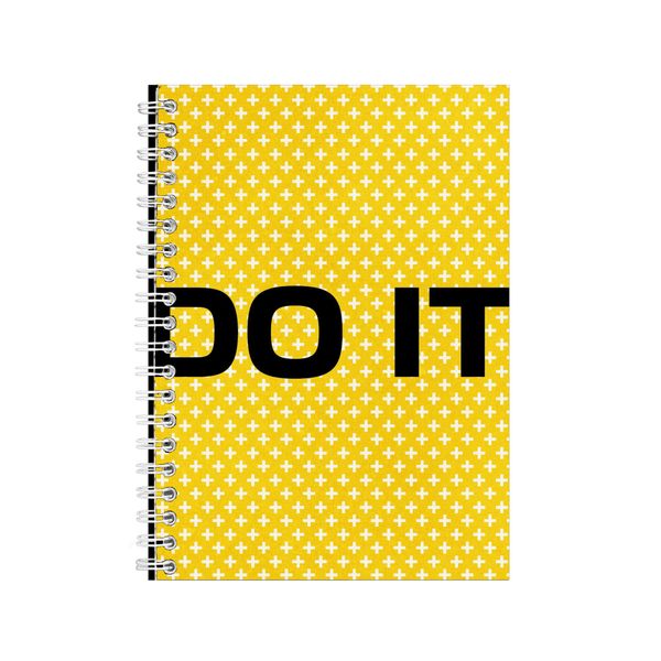 Do it A5 Notebook Spiral Lined Motivational Sayings Graphic Notepad Gift159