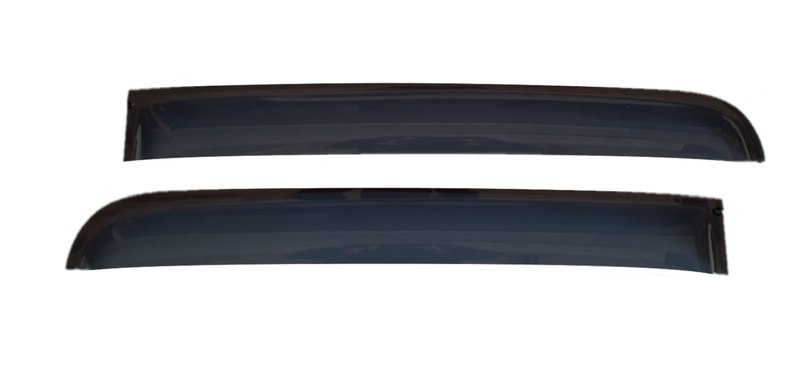 Rear Wind Deflectors (2 Pieces Windshield) Compatible with Toyota Fortuner 2007-2021