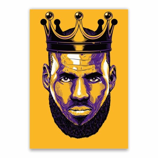 King James Yellow Poster - A1 | Shop Today. Get it Tomorrow! | takealot.com