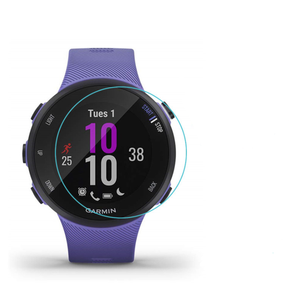 TinoTech Tempered Glass Screen Protector for Garmin Forerunner 45s